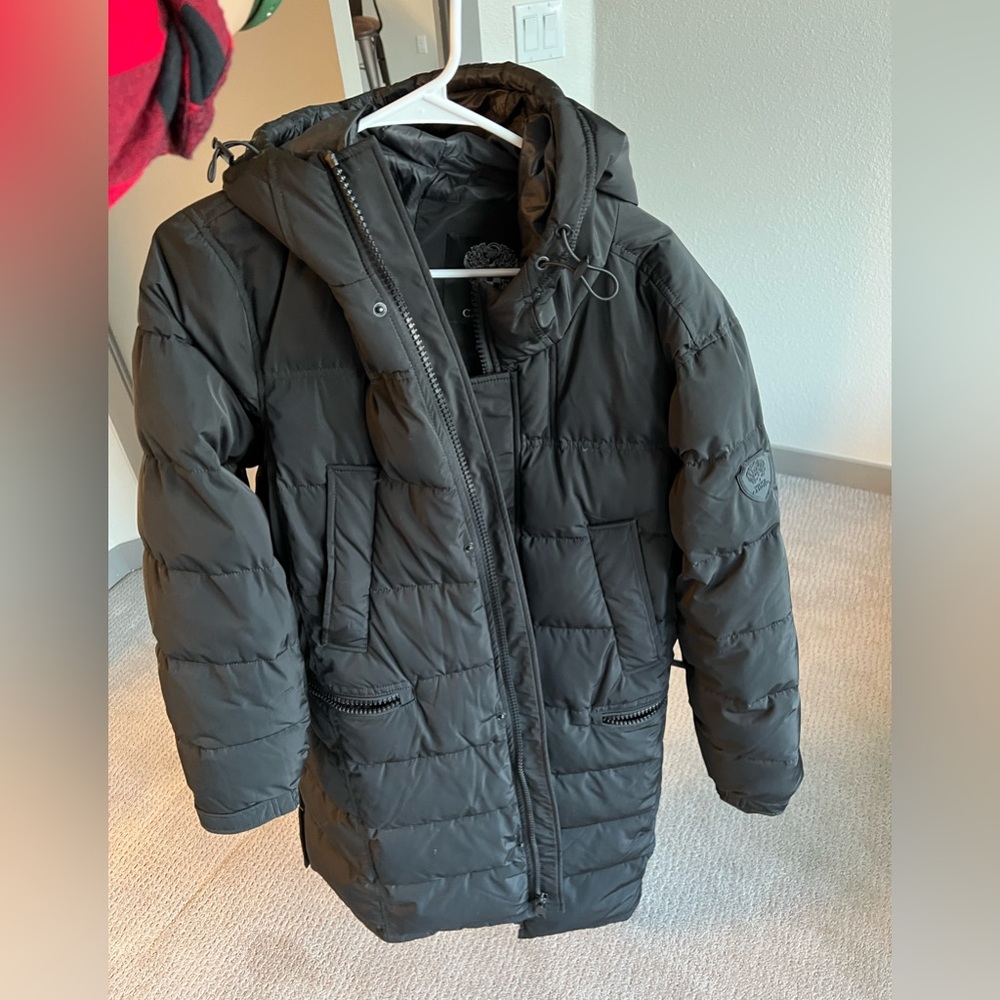Vince Camuto hooded puffer coat